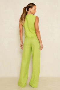 Colete Elena Lime Green