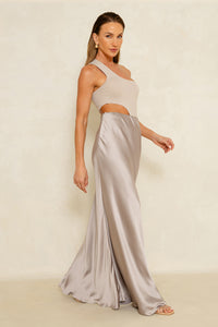 Saia Chloe Satin Grey